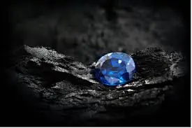 Blue gemstone